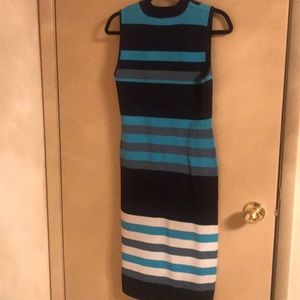 Vince Camuto color block dress
